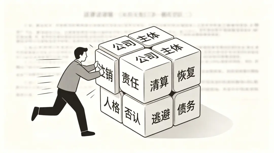公司注銷(xiāo)后又恢復(fù)登記，公司債務(wù)股東能否免責(zé)？